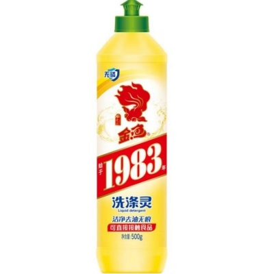 金魚 洗滌靈 洗潔精  500g計價單位：瓶
