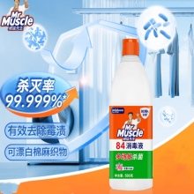 威猛先生 84消毒液500g 清新花香計價單位：瓶