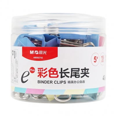 晨光 ABS92742 彩色19mm長尾夾